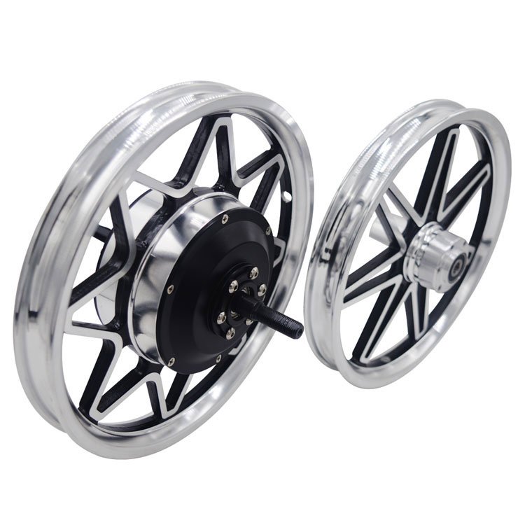 14 inch motor and front wheel