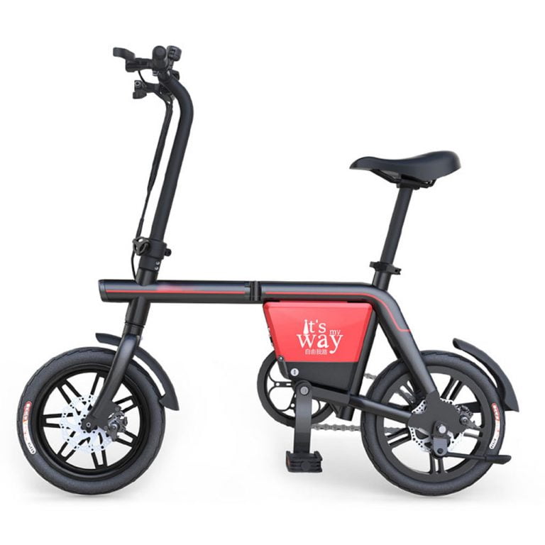 14 inch opvouwbare elektrische fiets