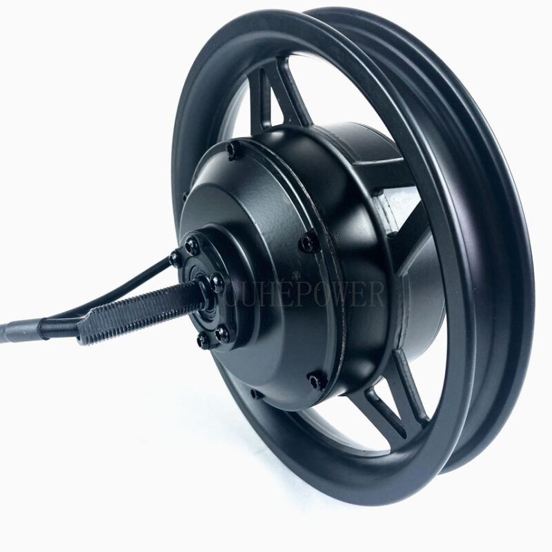 12 inch single shaft wheel hub motor